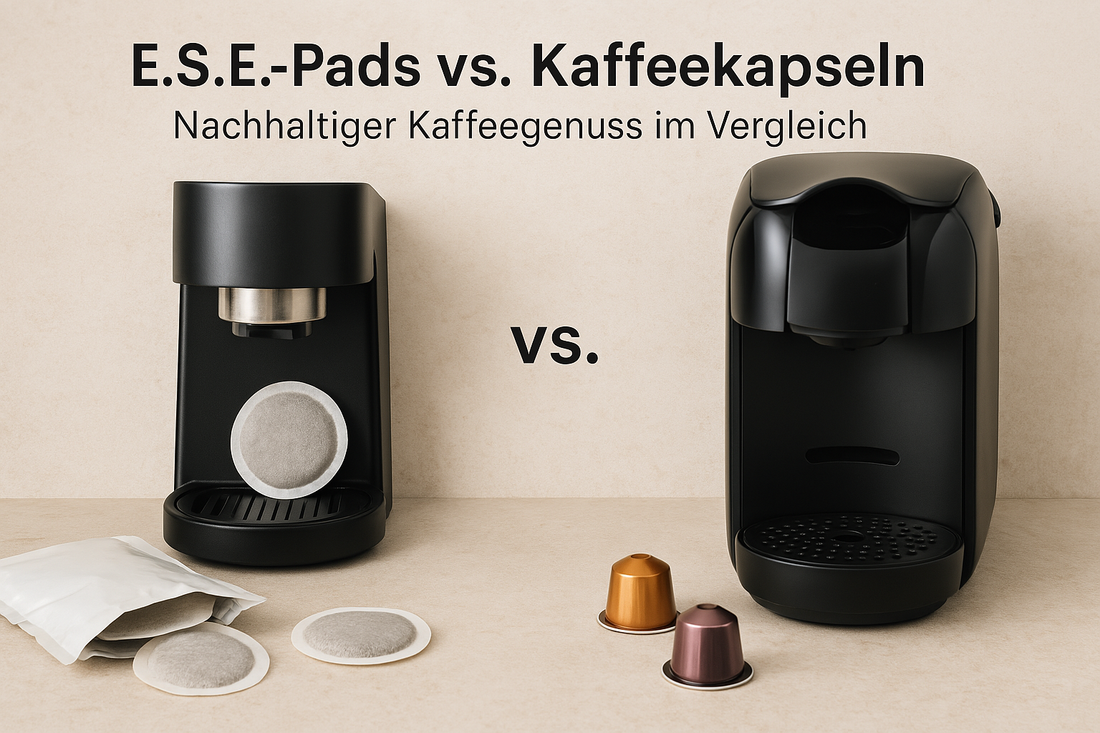 E.S.E.-Pads vs. Kaffeekapseln – Nachhaltiger Kaffeegenuss im Vergleich