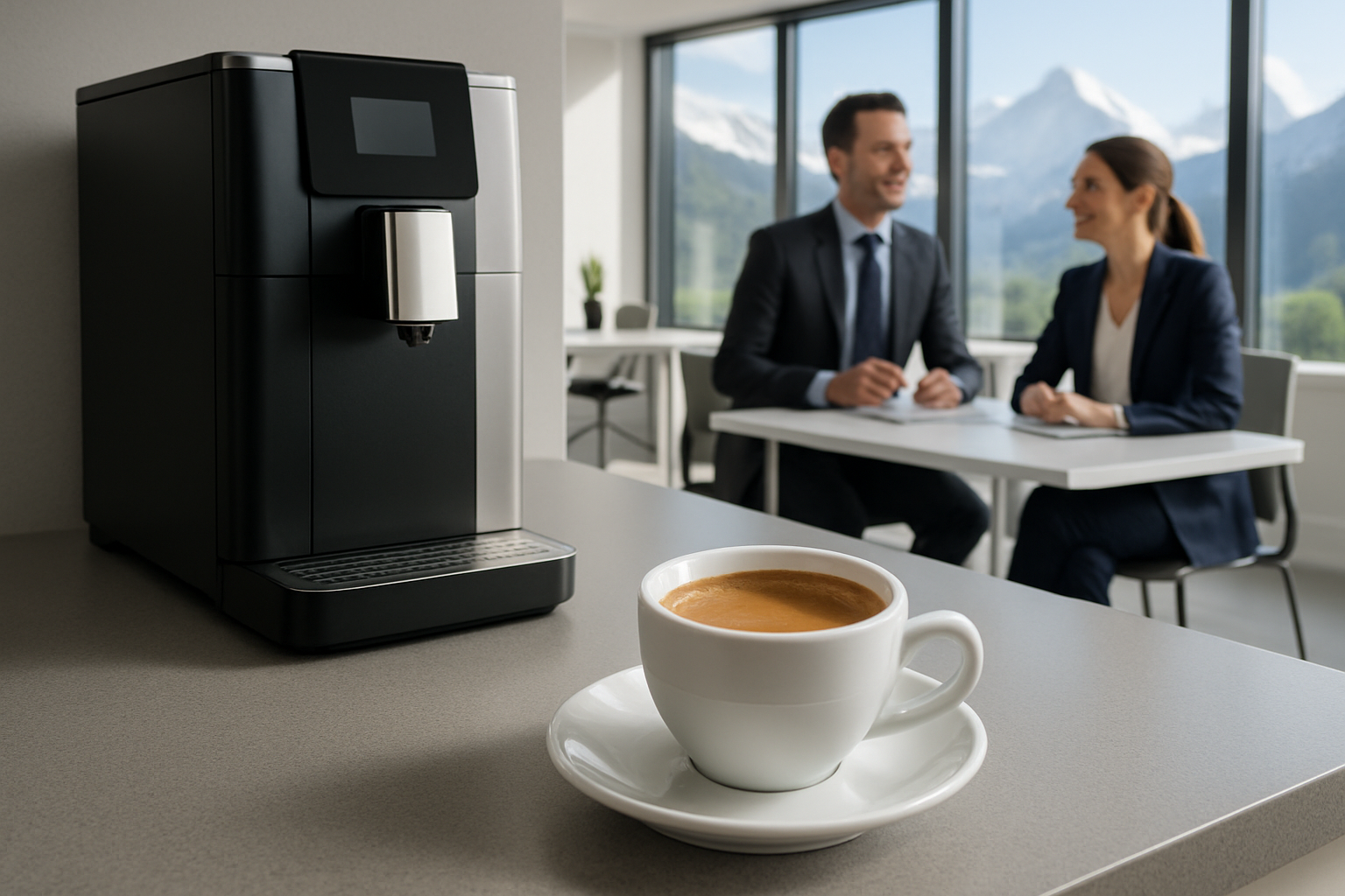 Bürokaffee in der Schweiz – warum Espresso besser motiviert