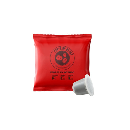 Caffè da Benny Espresso Intenso 100 Capsules Compatibles Nespresso®