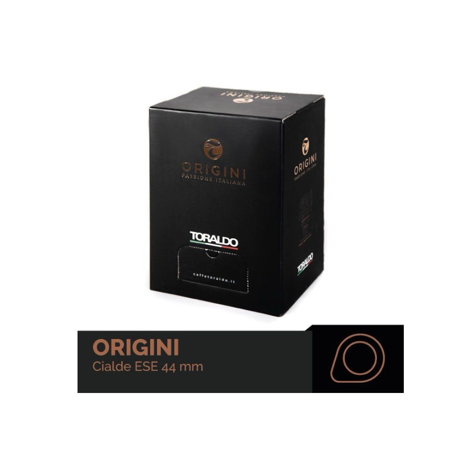 Caffè Toraldo Miscela ORIGINI – 50 E.S.E. Pads 44 mm