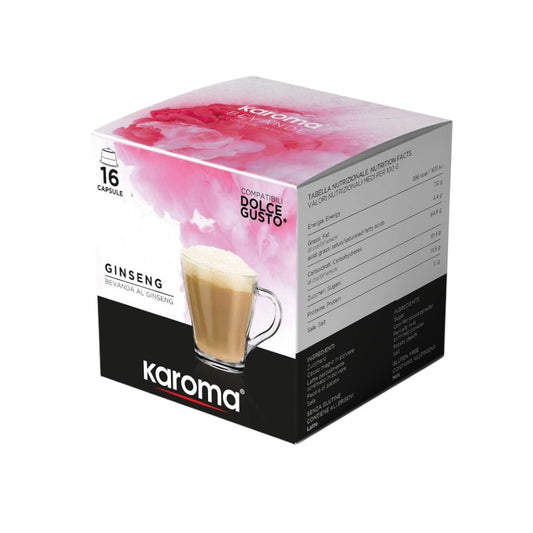 Karoma Ginseng Kapseln – kompatibel mit Dolce Gusto® 16 Stück