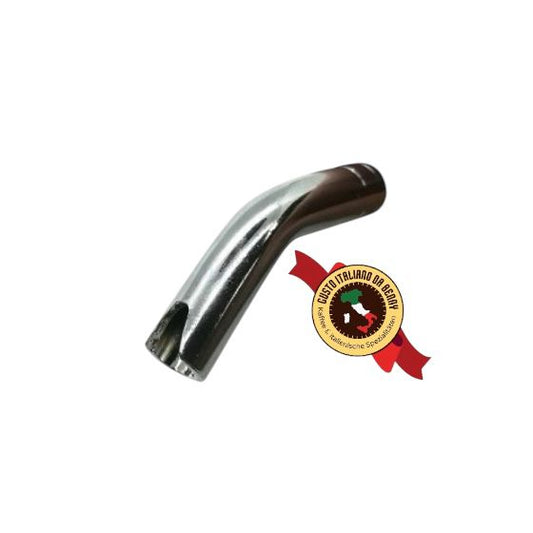 Beccuccio per macchine da caffè – cromato, curvo.