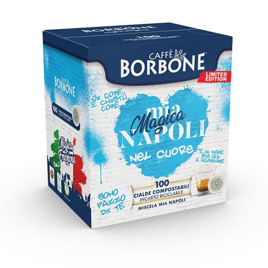 Borbone Mia MAGICA NAPOLI  LIMITED EDITION 100 Kaffepads