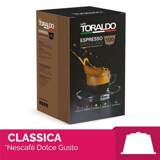 Toraldo 100  Kapseln Classica, Kom. Dolce Gusto®.